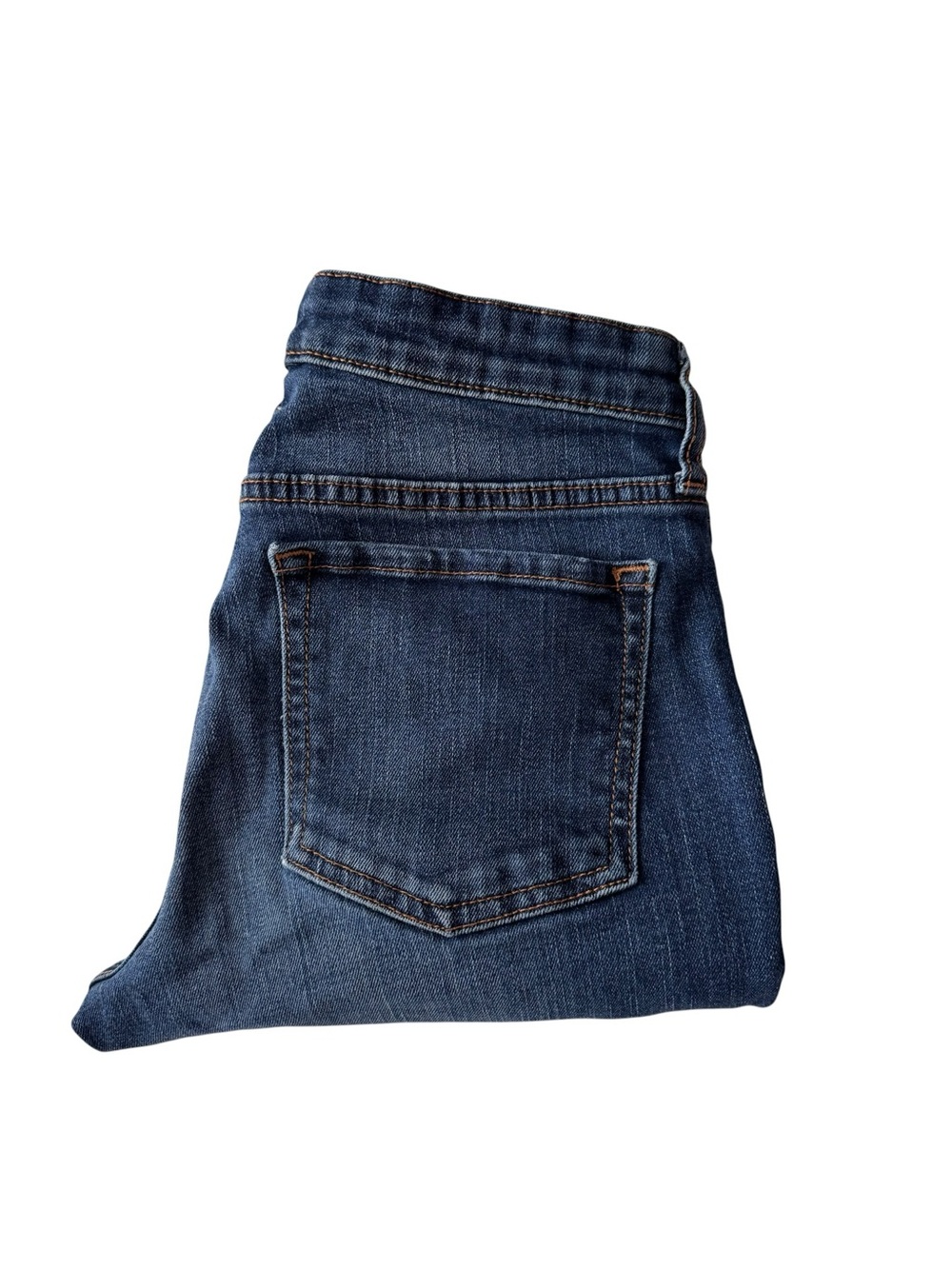 GAP Skinny Roll Up Dark Wash Low Rise Stretch Jeans Size 6/28R